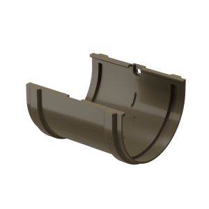 Соединитель желоба Дёке Premium Каштан, шт.